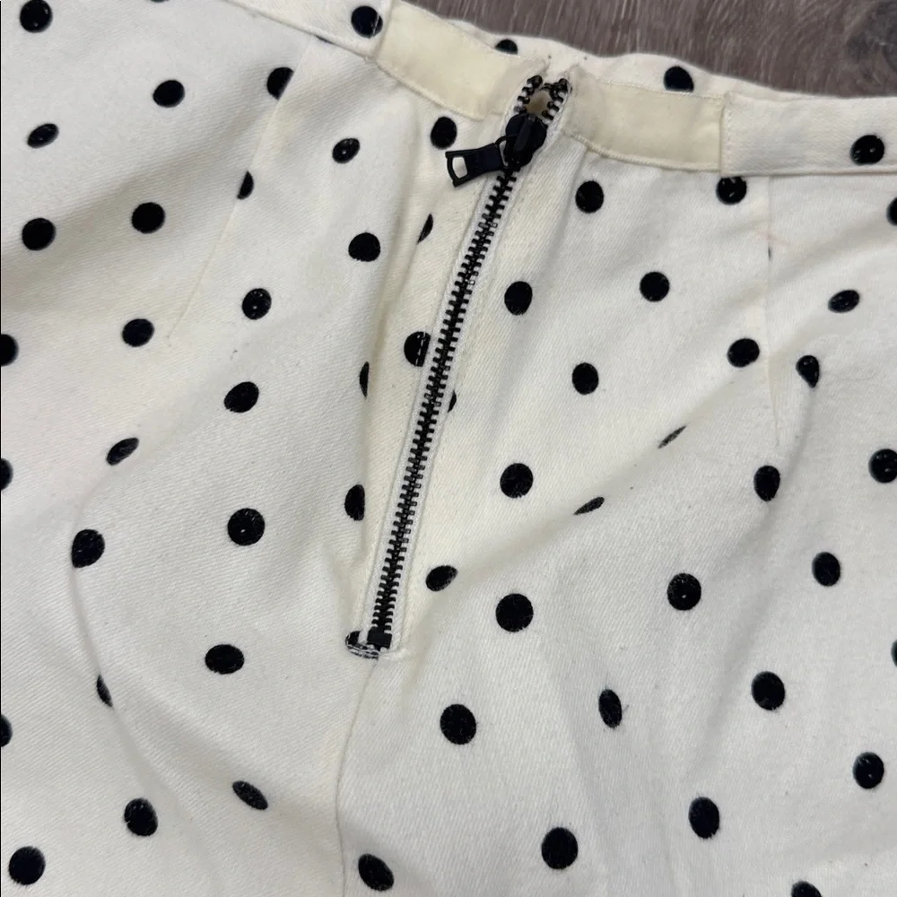 Alice + Olivia Cream and Black Polka Dot set - Picture 8 of 9